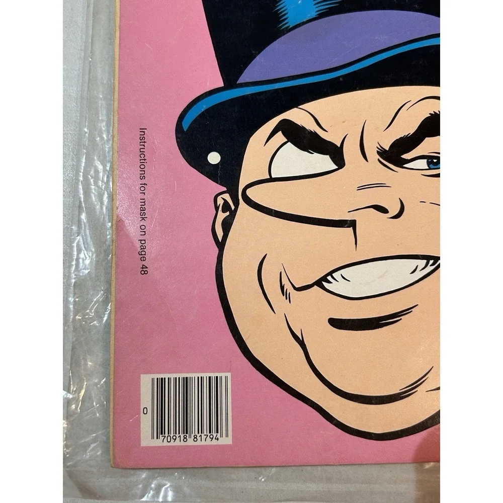 Vintage Penguin Super Powers Coloring and Activity Book 1984 Unused RARE DC